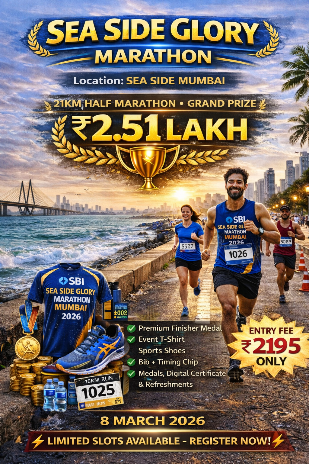 21KM Run  (CSMT), Mumbai.