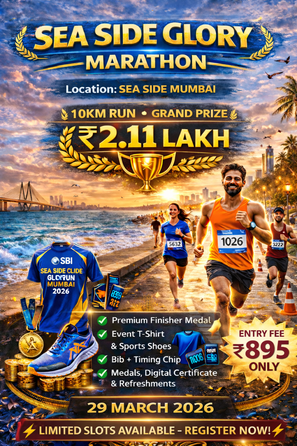 10 KM Run (CSMT), Mumbai.